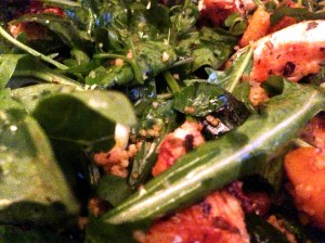 Superfood salad (bad shot the blame of fatigue)